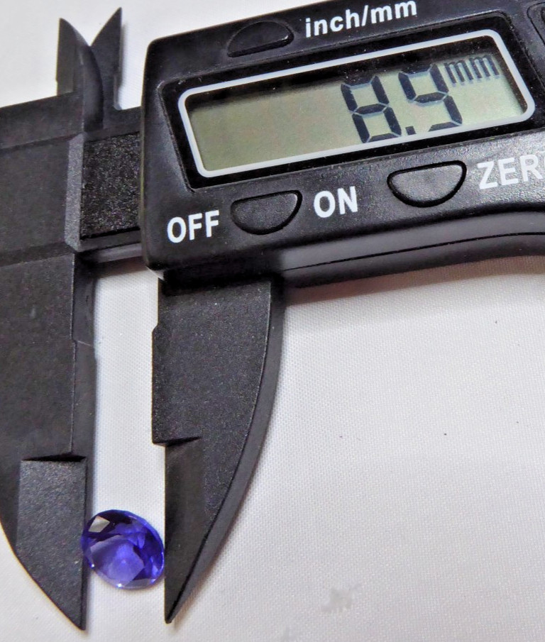 4 HUGE LAB CREATED TANZANITES