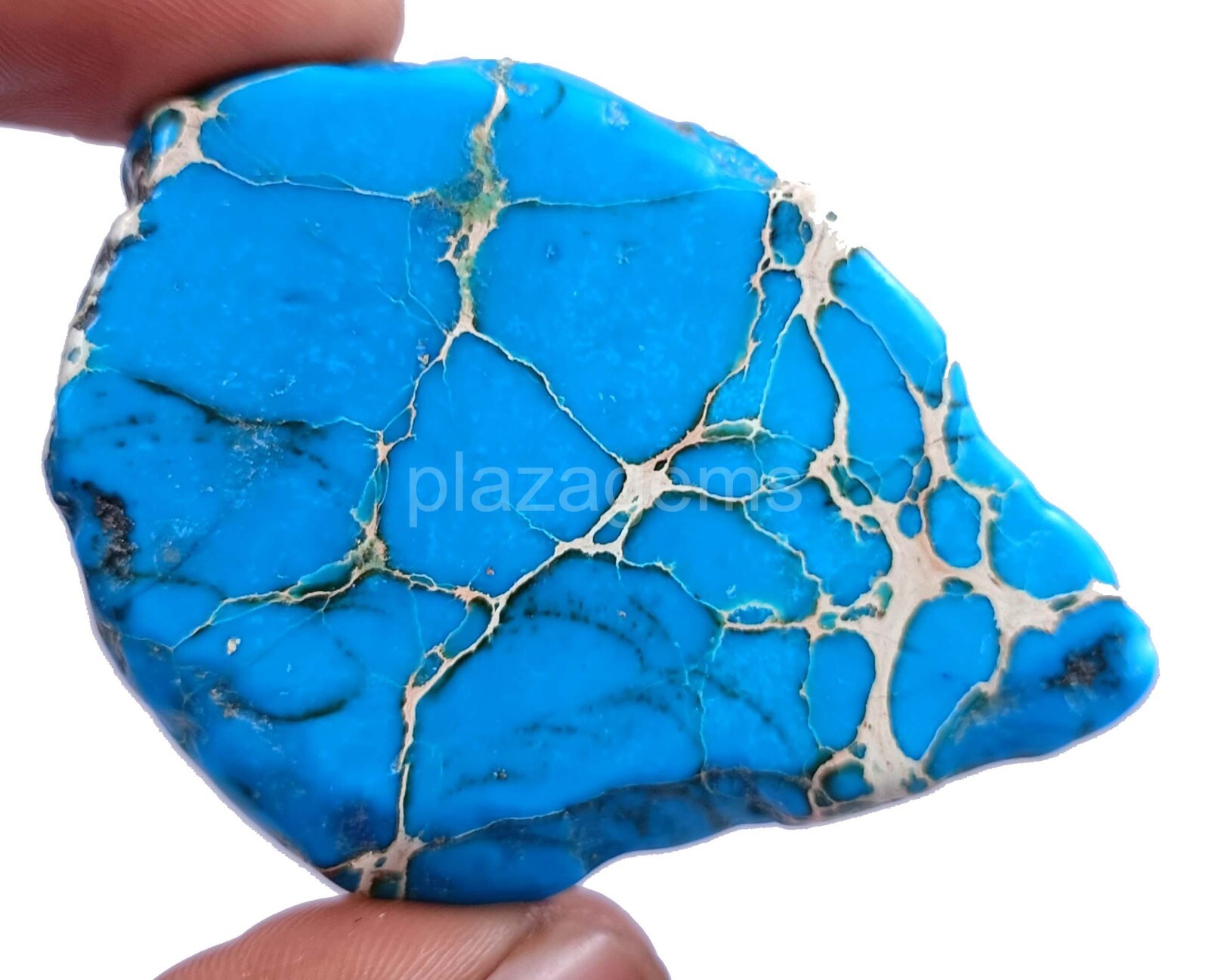 101.00 CT NATURAL BLUE TURQUOISE SLAB ROUGH CERTIFIED LOOSE GEMSTONE 5JRR