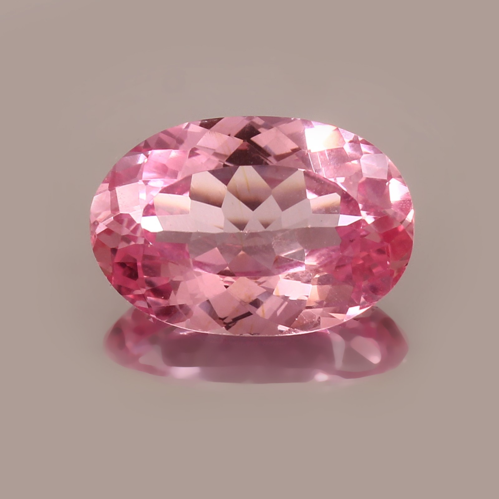 Natural Flawless Ceylon Padparadscha Sapphire Oval Cut Loose Gemstone 13.95 Ct