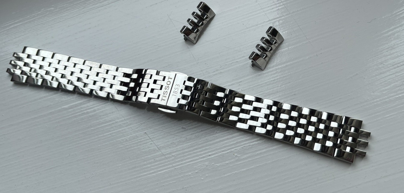 Tissot Bracelet 19mm T41/T006 Lelock Precision Steel Watch Strap T006407B 1853