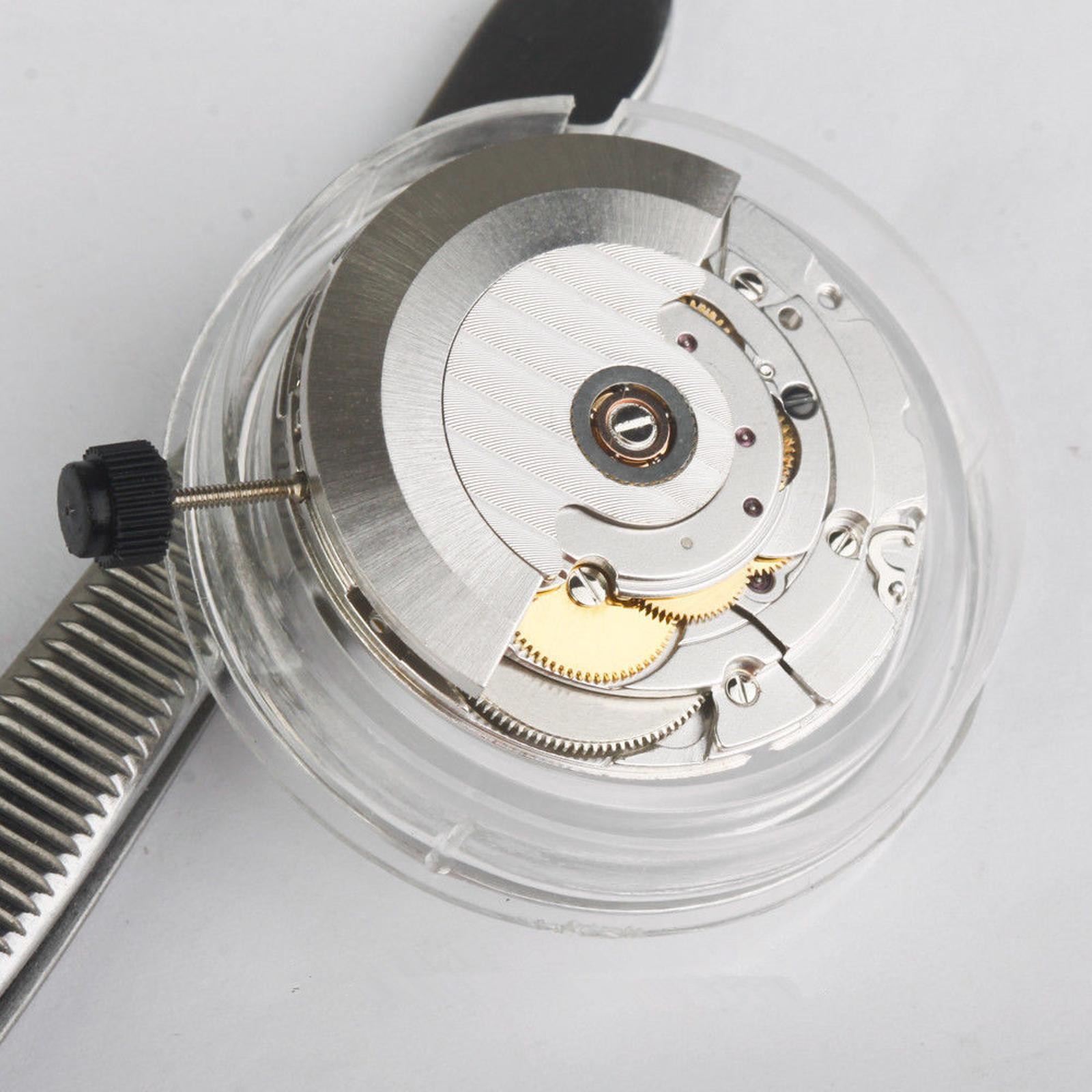 White Retro Clone 25 Jewels Automatic Watch Movement For ETA 2824 2824-2 D