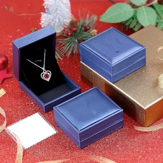 Collar con colgante de corazón de amor de plata de ley 925 para mujer, regalo
