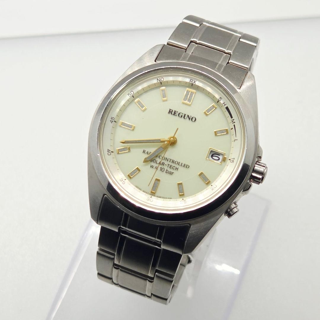 Citizen REGUNO H415-S112638 Radio-controlled Solar Watch with Date Display, Work