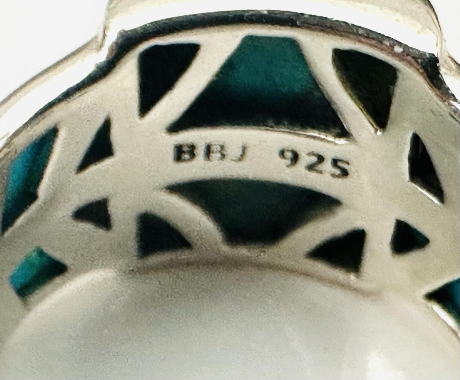 Southwest STYLE Turquoise Ring Sterling Silver 925 Signed Designer