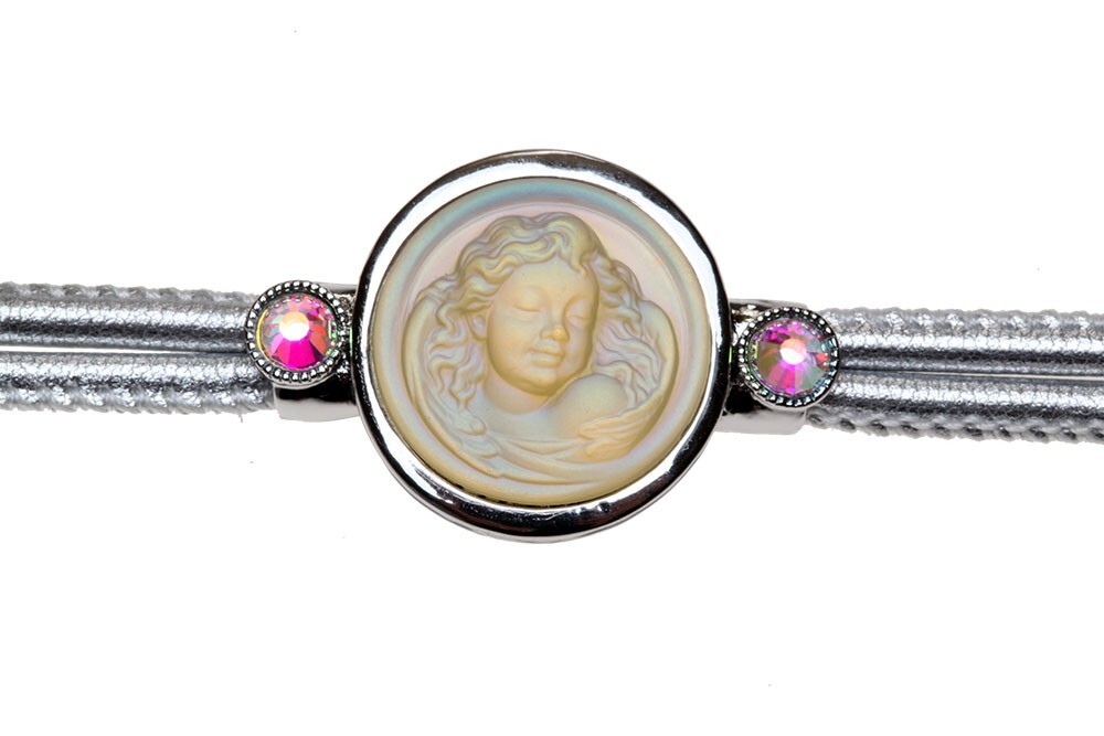 KIRKS FOLLY METALLICA DREAM ANGEL BRACELET lt jonquil / silvertone