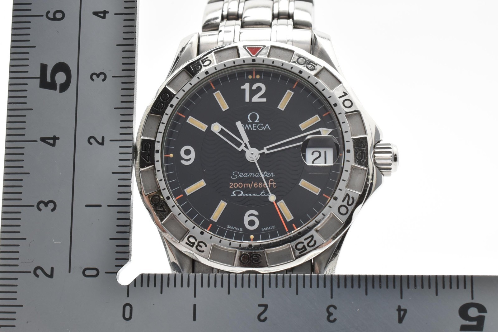 NewBatt [N MINT] Omega Seamaster Omegamtic Cal.1400 2516.50 Limited Men’s Watch