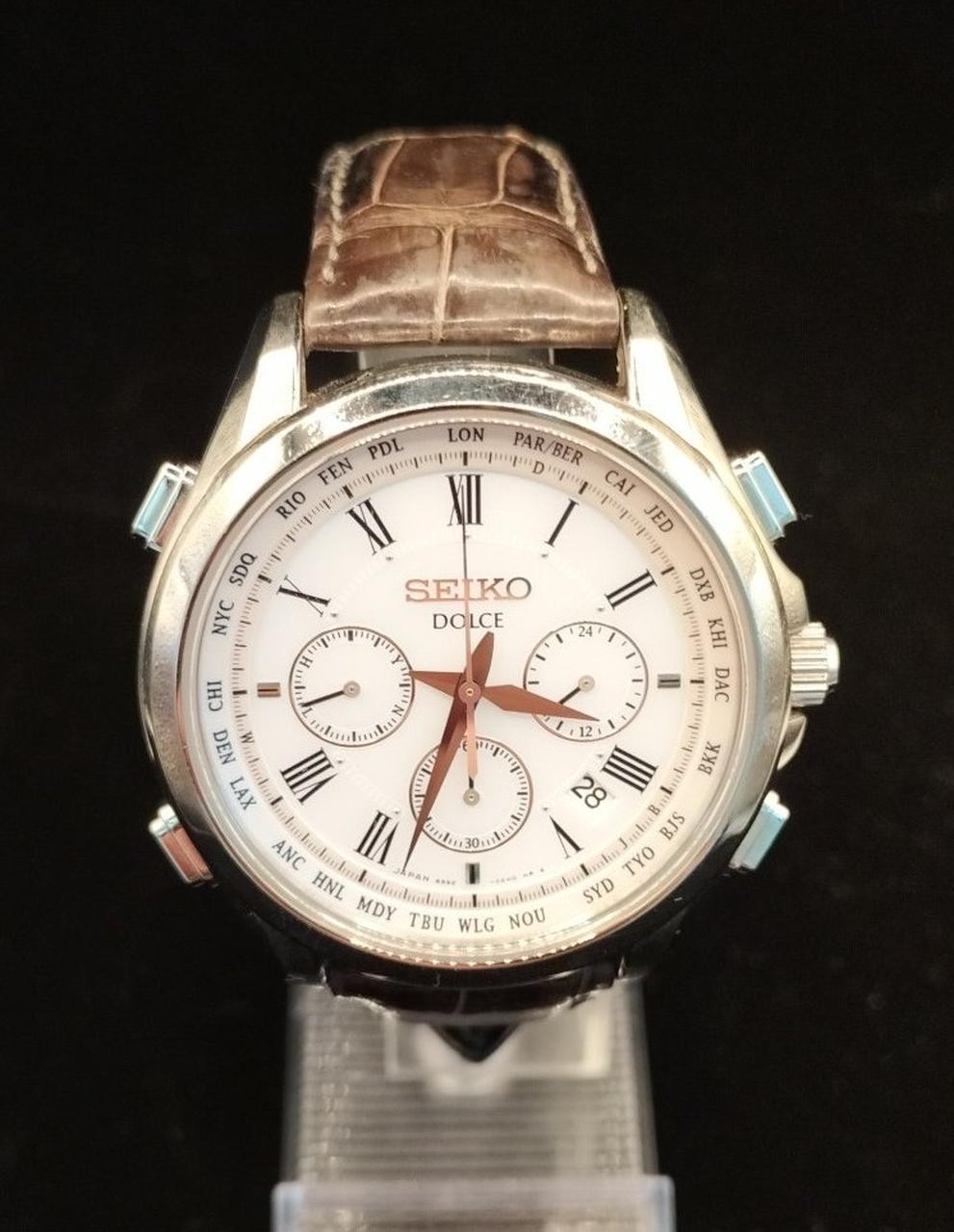 Solar Radio Clock Model SADA039 8A92 0AJ0 SEIKO