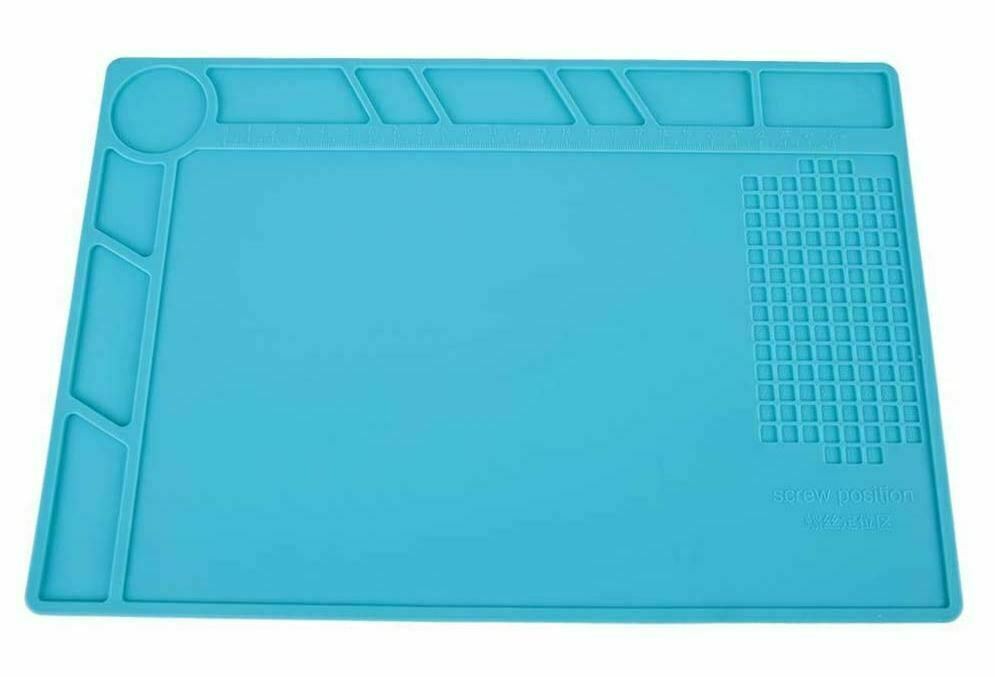 Watchmaker’s Rubber Bench Matgnetic Mat Anti-Slip Pad Jewelry Watch Repair Tools