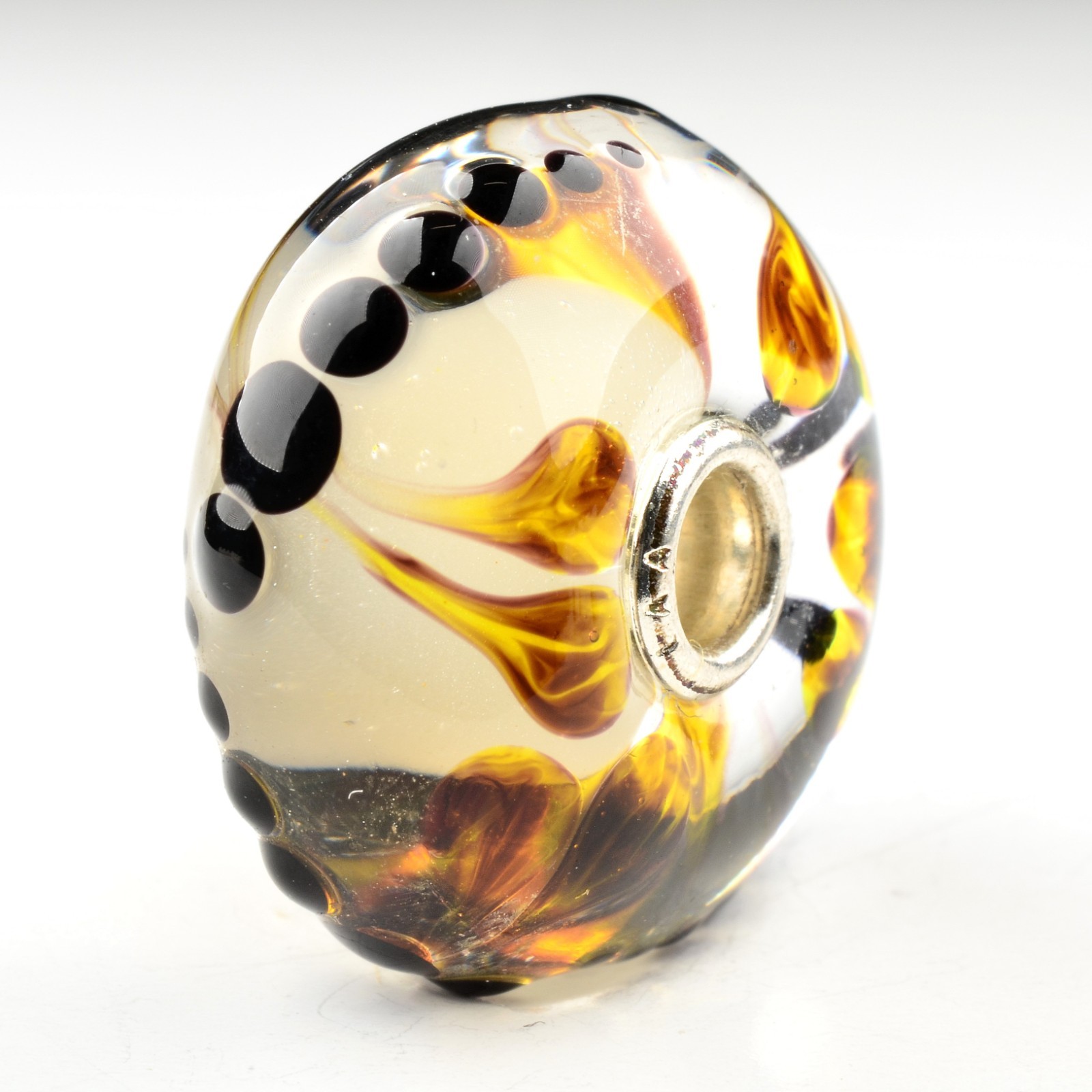 TROLLBEADS Jumbo Bead Dragonfly Brown/Yellow -Limited-