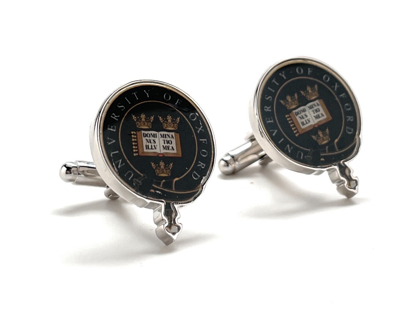 Oxford British Cufflinks British University Emblem Shield Crest England College