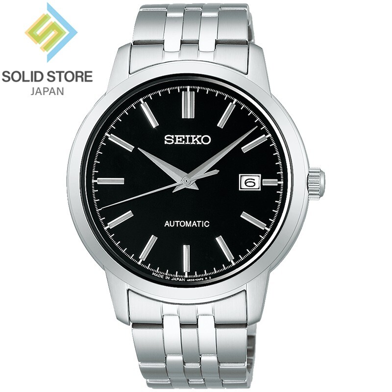 SEIKO SELECTION SCVE061 S series Mechanical Automatic Watch Black Dial 41.2mm