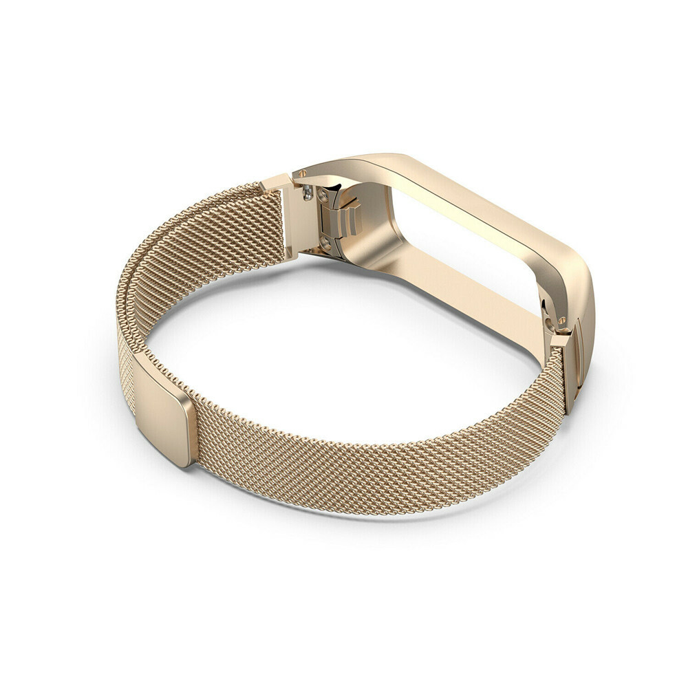 Metal Stainless Steel Band Buckle Wrist Strap for Samsung Galaxy Fit 2 Bracelet