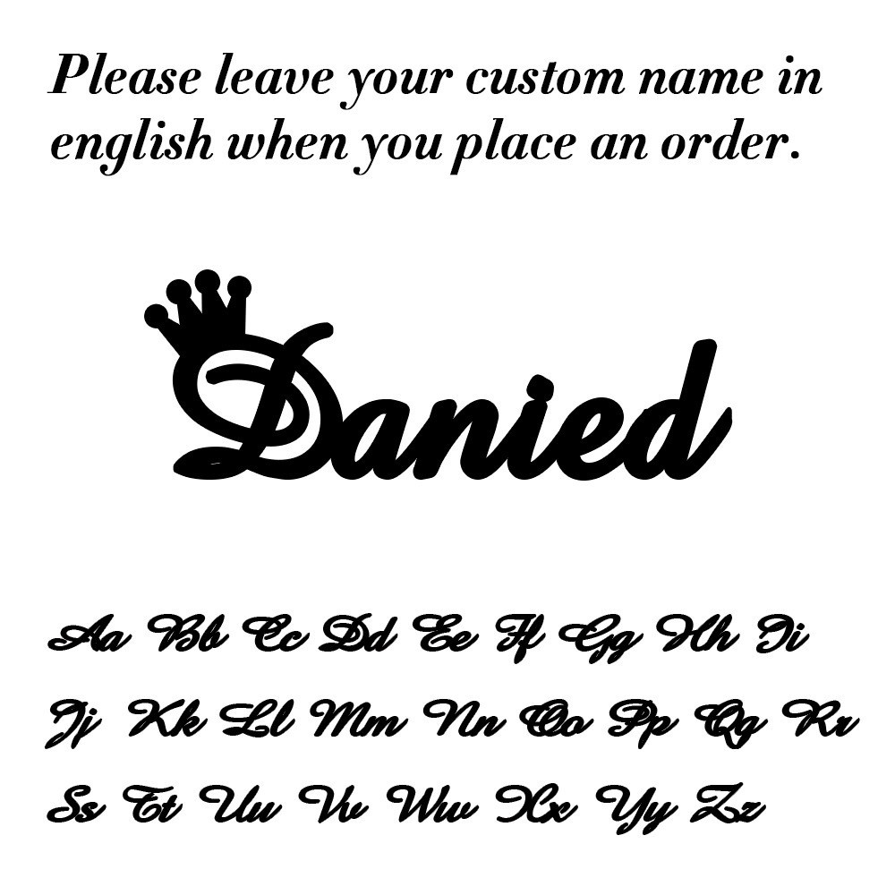 Personalized Name Necklace – Custom Script Pendant, Stainless Steel, Elegant Gif