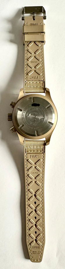 IWC Mojave Desert Chrono 41 TOP GUN Ceramic Pilot’s Watch IW389402 MSRP $12,900