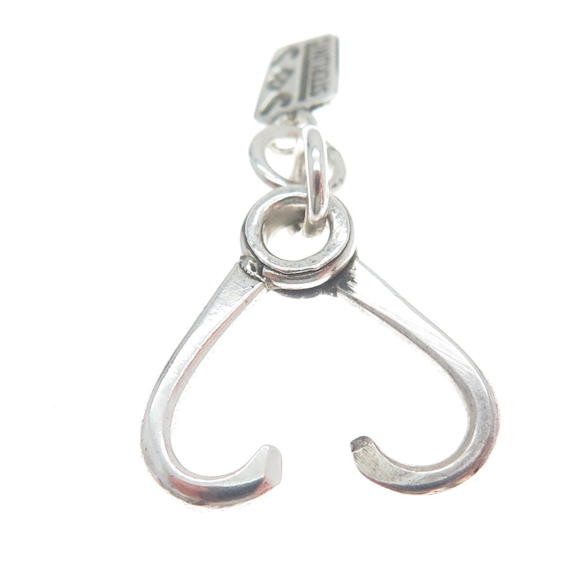 JBJ Jorie Browder Sterling Silver Vintage Bracelet / Necklace Slide Lock Clasp