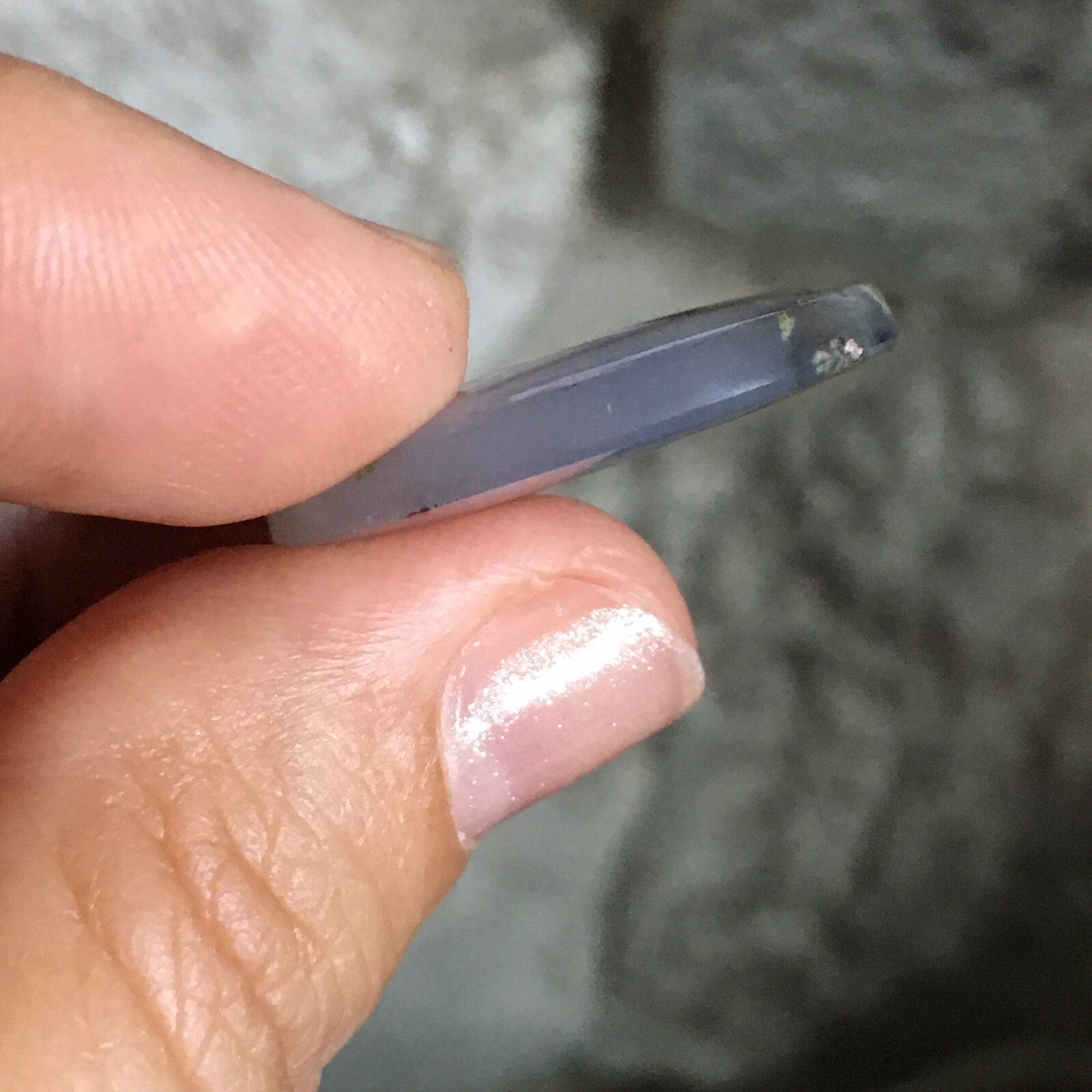 28×22.5×5.4mm Very Fune Dendrite Agate Oval Cabochon Loose Picture Stone