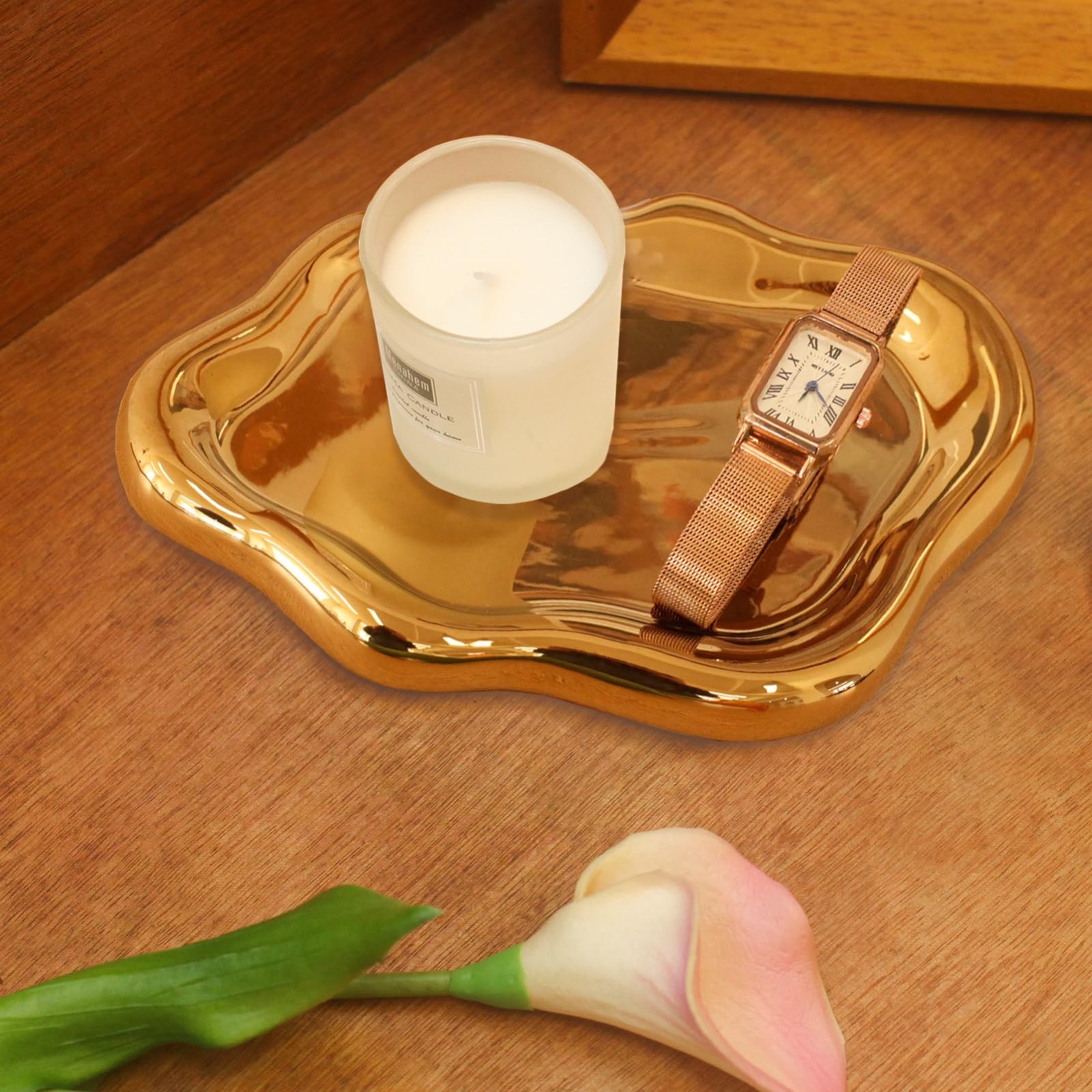 Ceramic Cloud Jewelry Tray – Decorative Trinket Dish, Ring Holder, Aesthetic Roo