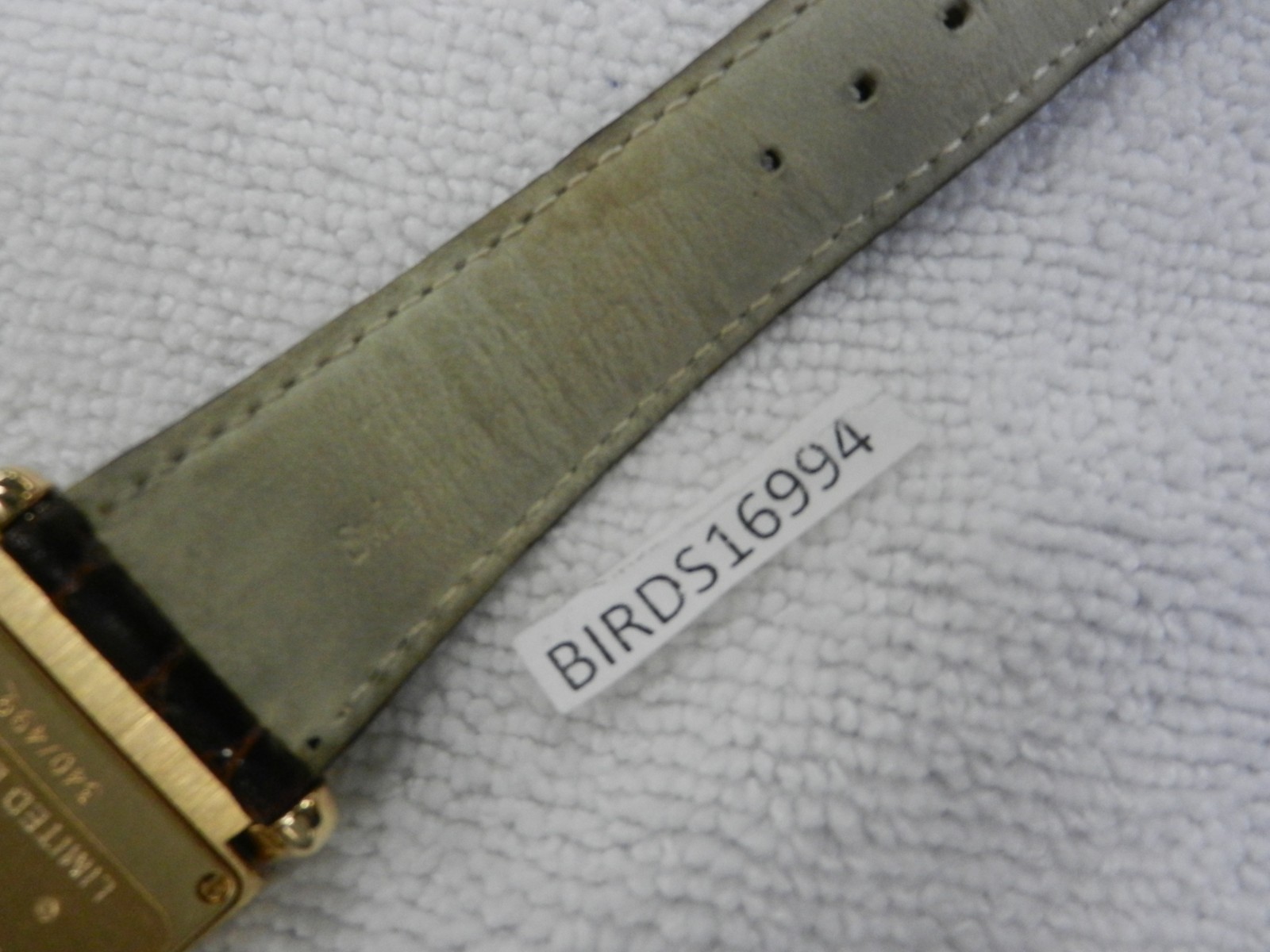 LIMITED EDITION MENS TISSOT 18K GOLD LISBOA CHRONOMETER MENS WATCH H 694.333