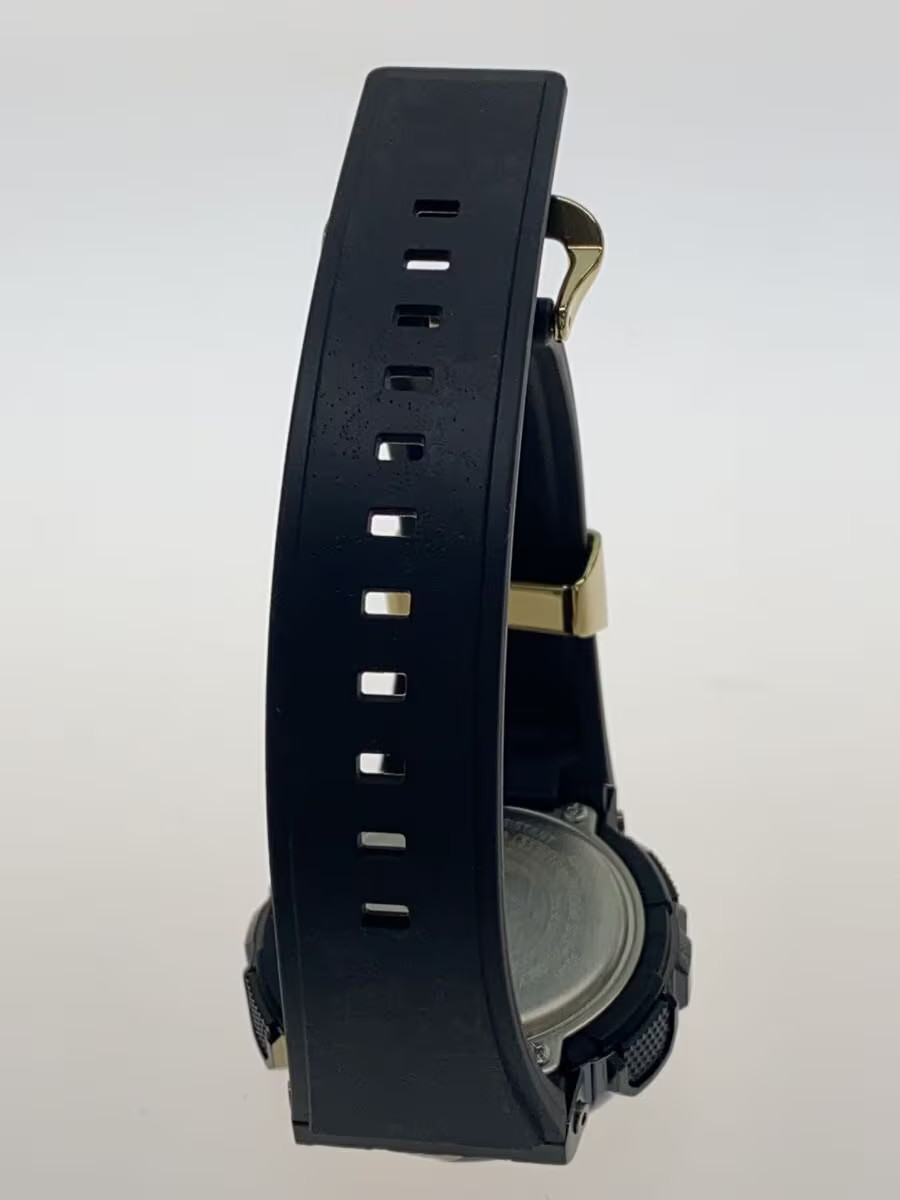 CASIO Quartz Watch G SHOCK Digital Analog Rubber GLD BLK SS