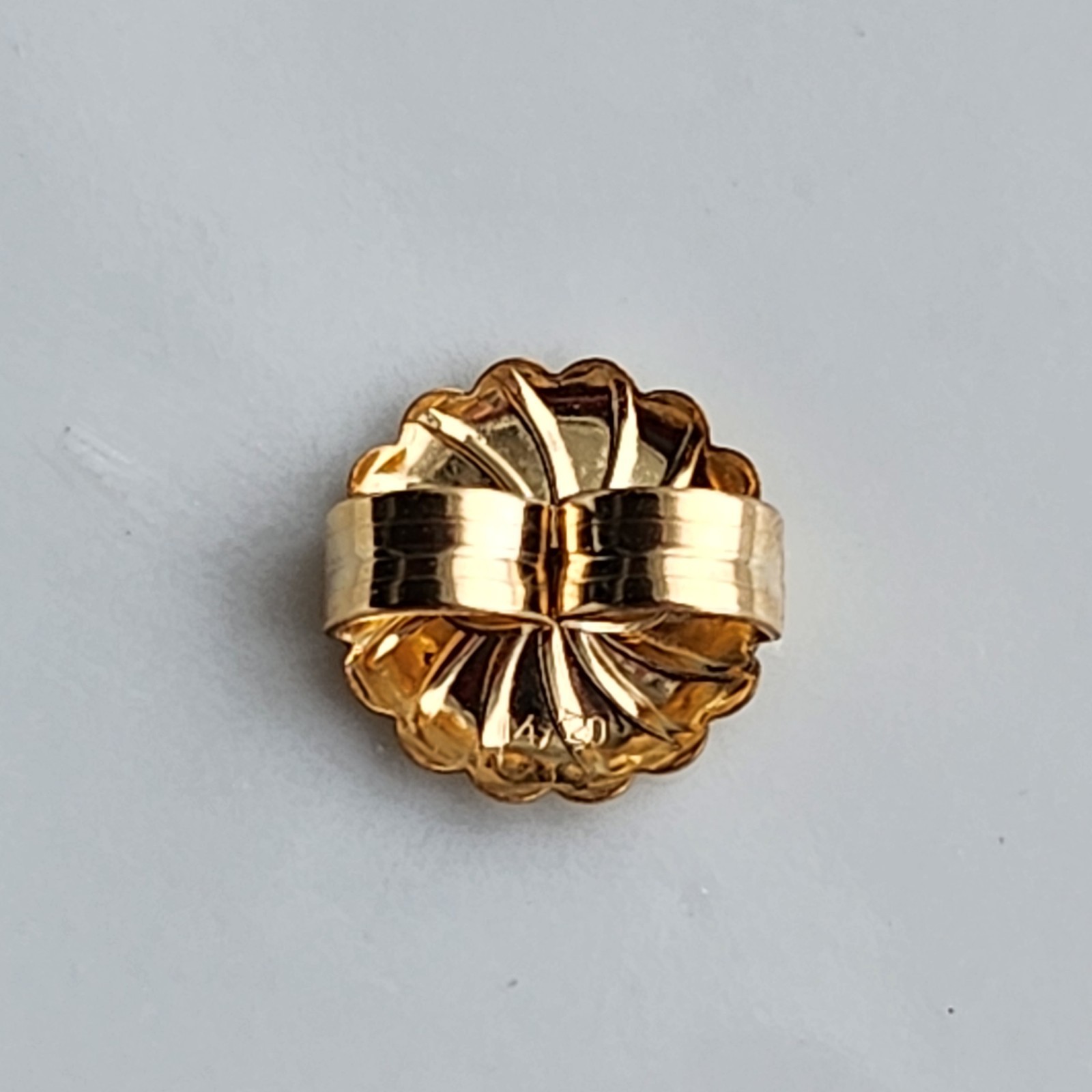 1 NEW Pair Gold Filled Extra Large 9.5mm Earring Backs Monster Size Heavy Duty