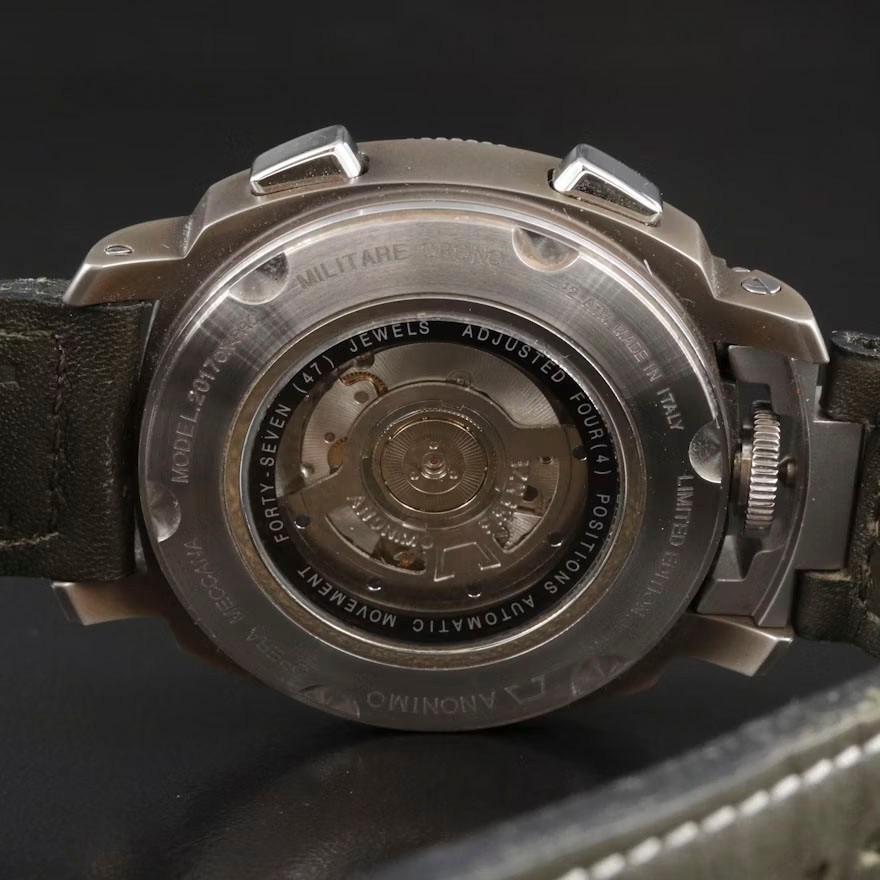 Anonimo Militare Crono Opera Meccana Model 2017 Ox-Pro Limited Edition MINT