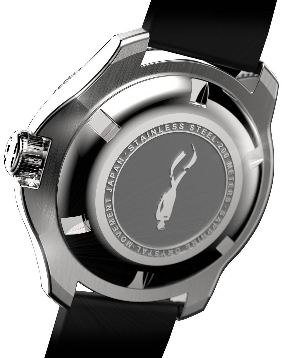 Ratio FreeDiver X Marine Black Ceramic Inlay Automatic RTX001 200M Men’s Watch