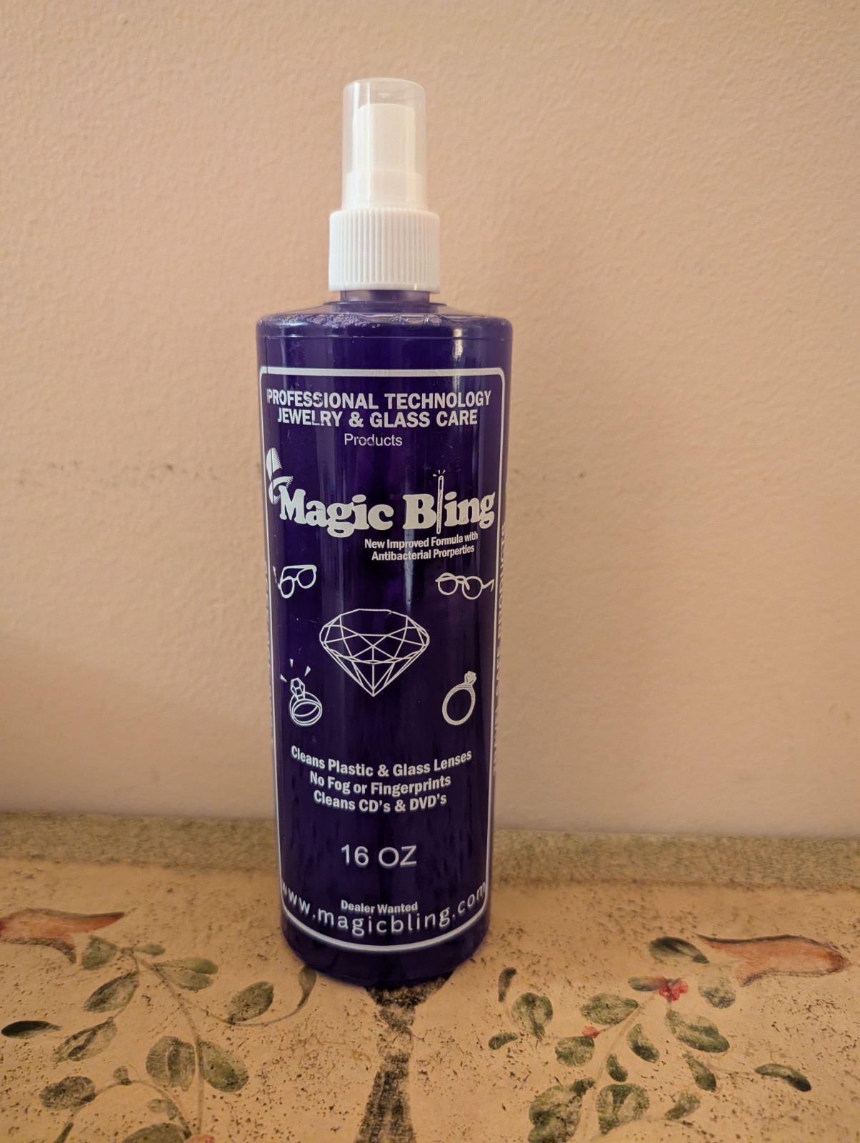 Magic Bling Jewelry & Glass Care Improved Formula With Antibacterial Properties