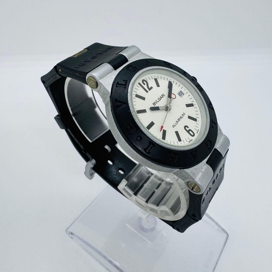 BVLGARI Aluminium AL38A Automatic Black Dial Men’s Watch