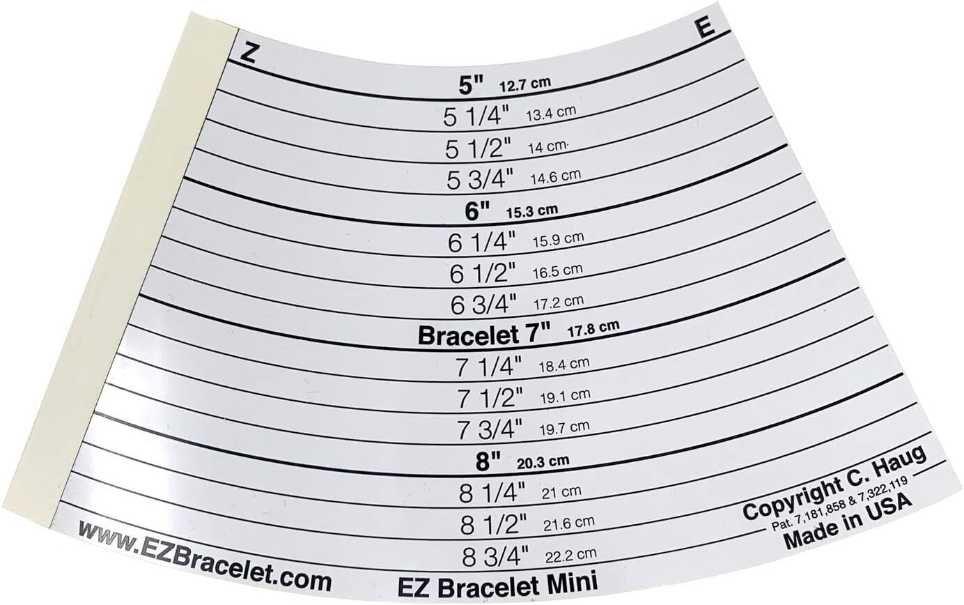 Ez Sizer Bracelet Mandrel Travel Size New Free Ship