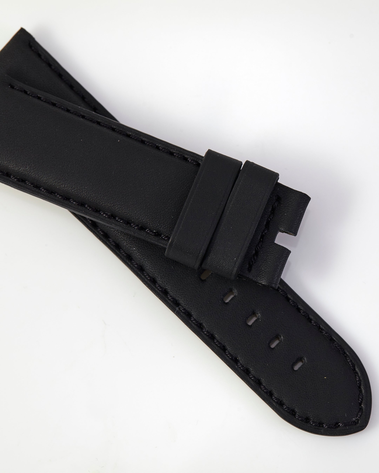 Ernst Benz 22mm x 22mm Black John Varvatos Leather Band John Varvatos Black