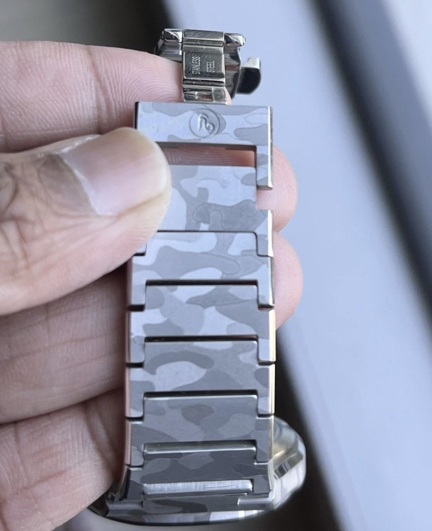 YEMA WRISTMASTER SLIM SMALL SECONDS CMM.29 CAMO SPECIAL EDITION