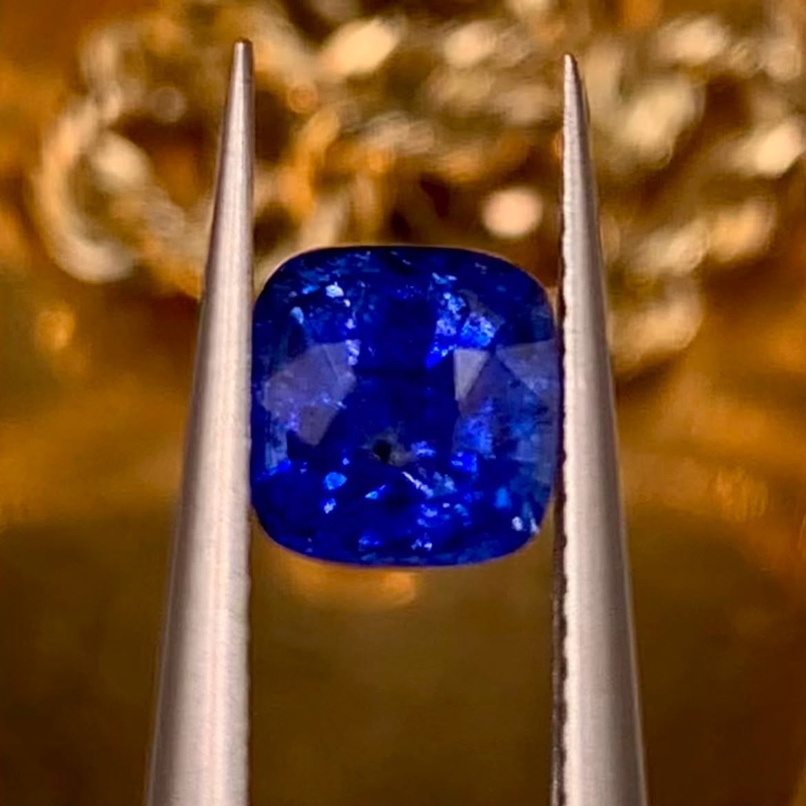 GFCO Certified 1.06Ct Natural Rare Stunning Royal Blue Sapphire From Sri Lanka