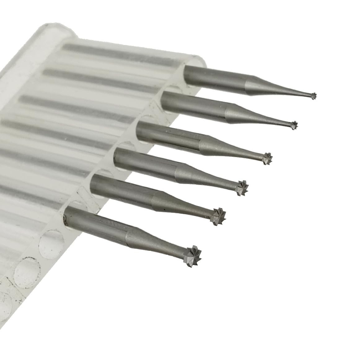 6 Pcs Jewelry Cutting Wheels 3/32″ Shank T Shape Burrs for Engraving Tools