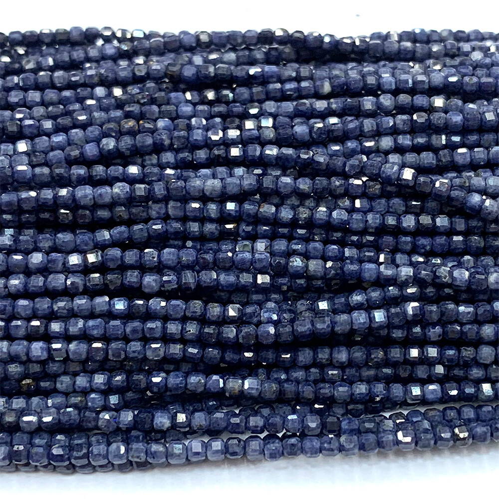 Tanzanite Tourmaline Pietersite Labradorite Spinel Edge Cube Faceted beads