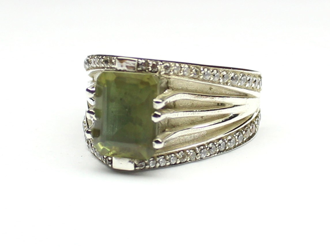 Genuinely Color Change Russian Zultanite Sterling Silver Ring, Alexandrite Ring