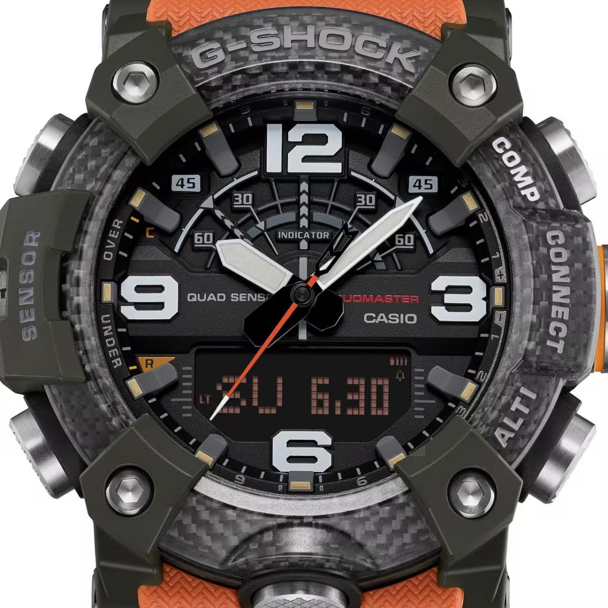 CASIO G-SHOCK GG-B100X-1A9 MASTER OF G – LAND MUDMASTER Bluetooth Carbon resin