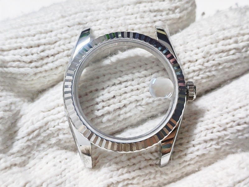 For ETA 2824 Movement After-sales accessories DIY 36mm Stainless Watch case kit