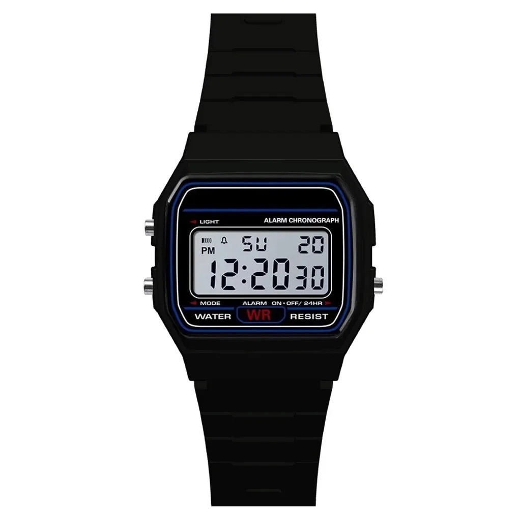 Luxury Military Analog‑Digital Sport Watch LED Waterproof for Men Women Kids