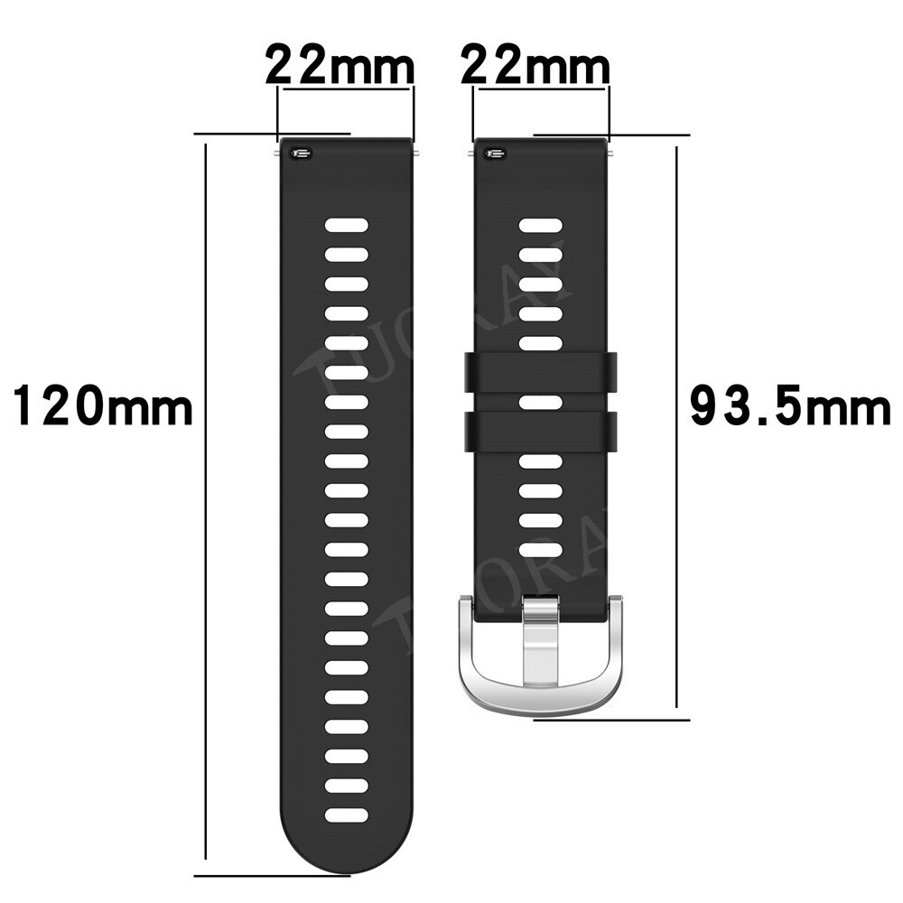 Sports Silicone Strap Band Case For Garmin Forerunner 255 / 265 Smart Watch Band