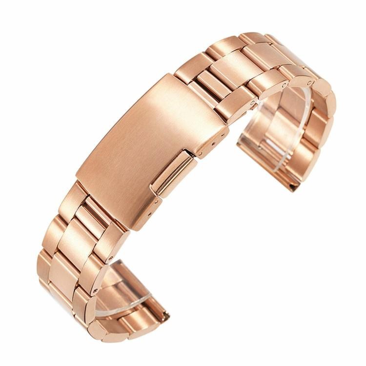 Secure Clasp Stainless SteelLink Strap 24 26 30mm 18-28mm 22mm Metal Watch Band