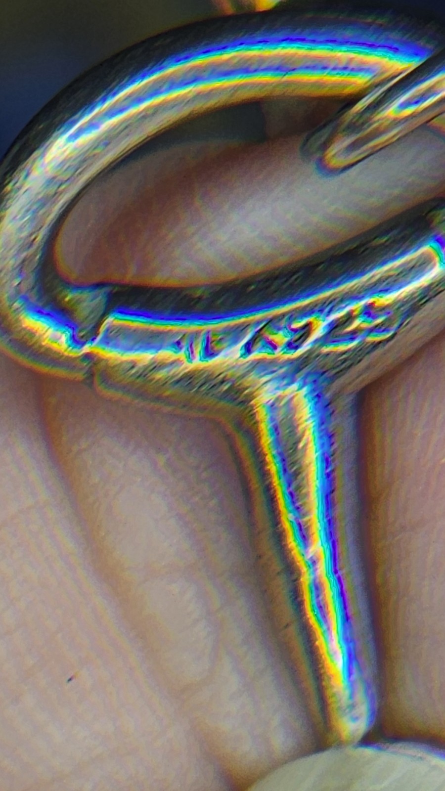 Rare Vintage GUCCI Sterling Silver Horsebit Snaffle Bit Bracelet