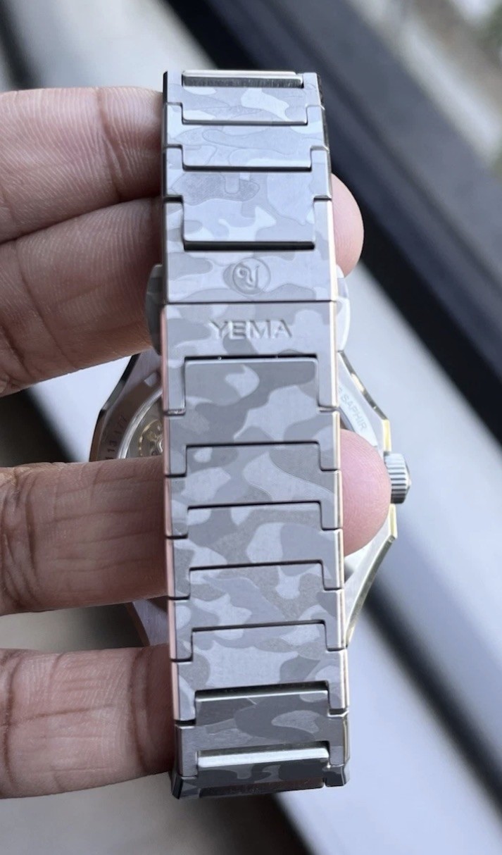 YEMA WRISTMASTER SLIM SMALL SECONDS CMM.29 CAMO SPECIAL EDITION