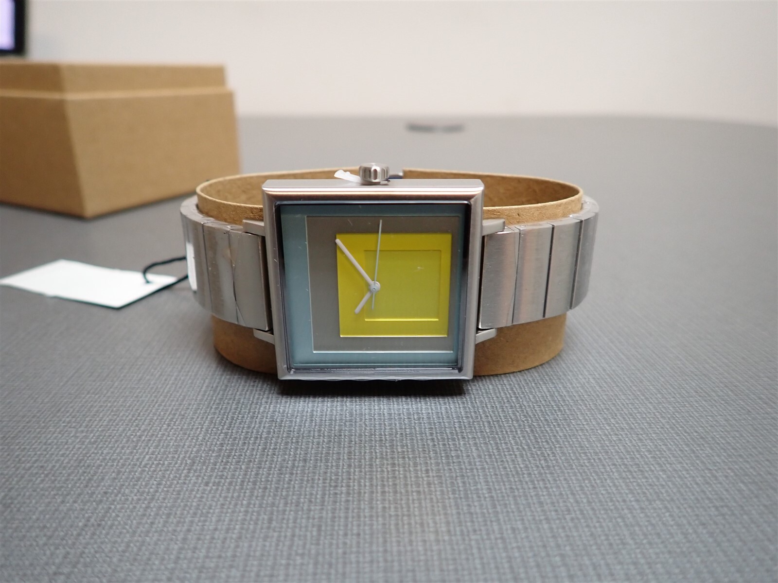 NEW Projects Watches PJT-7660 Wide Light 40mm Silver Metal Band Watch