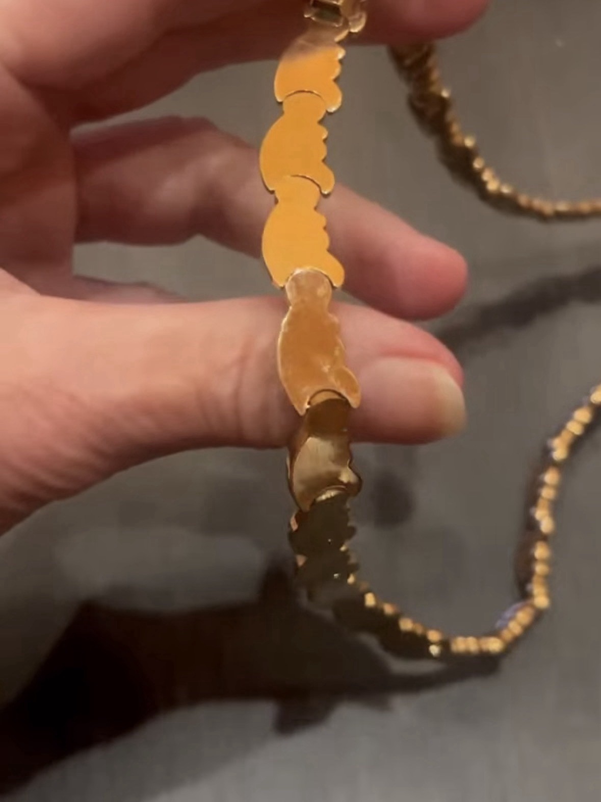 14k Beautiful Fancy Necklace Weighs 21.51 Grams On My Scale