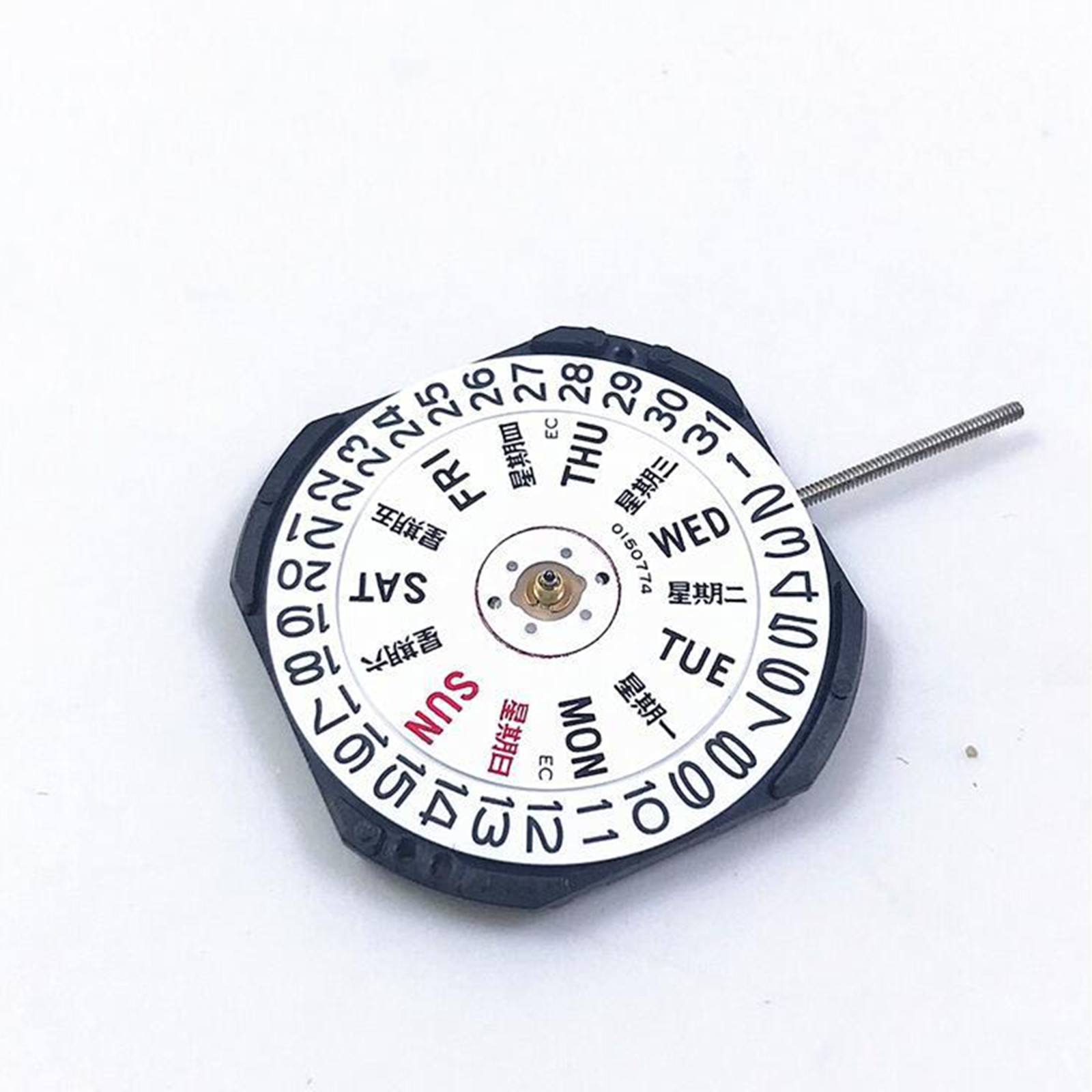 Date Day Quartz Watch Movement Replacement For Seiko 7N43A V343 V348 V743 Y143