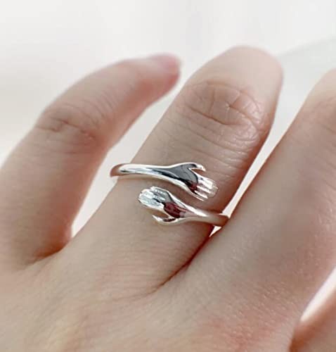 Jewelers Stainless Steel Hand Style Hug Embrace Statement Promise Anniversary…
