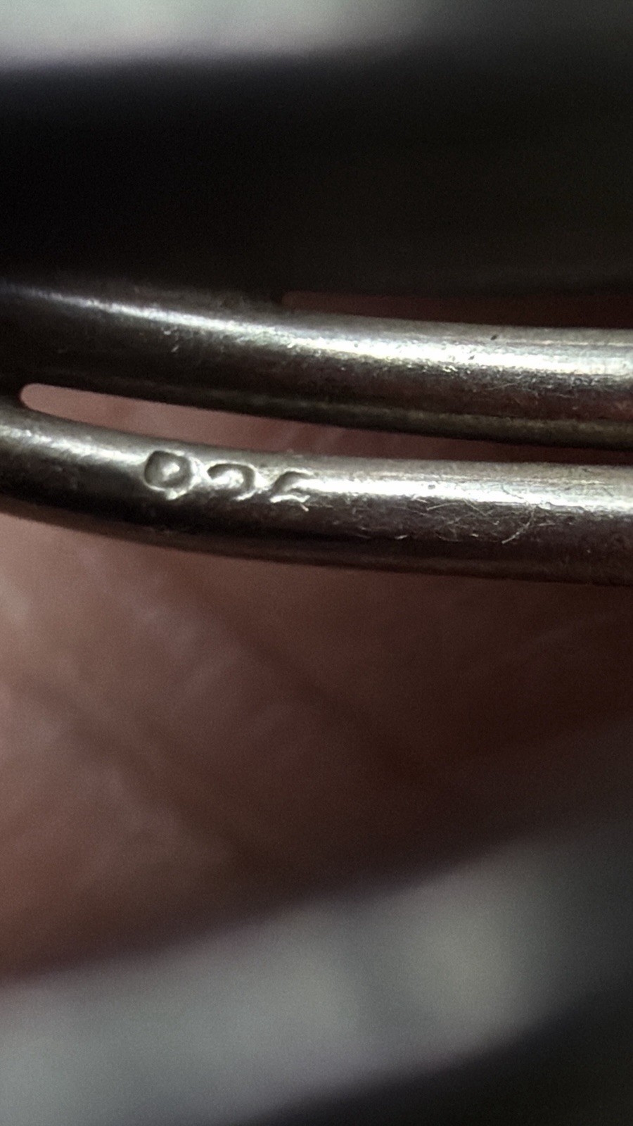 925 Silver Modernist Openwork Bypass Ring 8.8 Grams Size 8.5 Sculptural Vintage