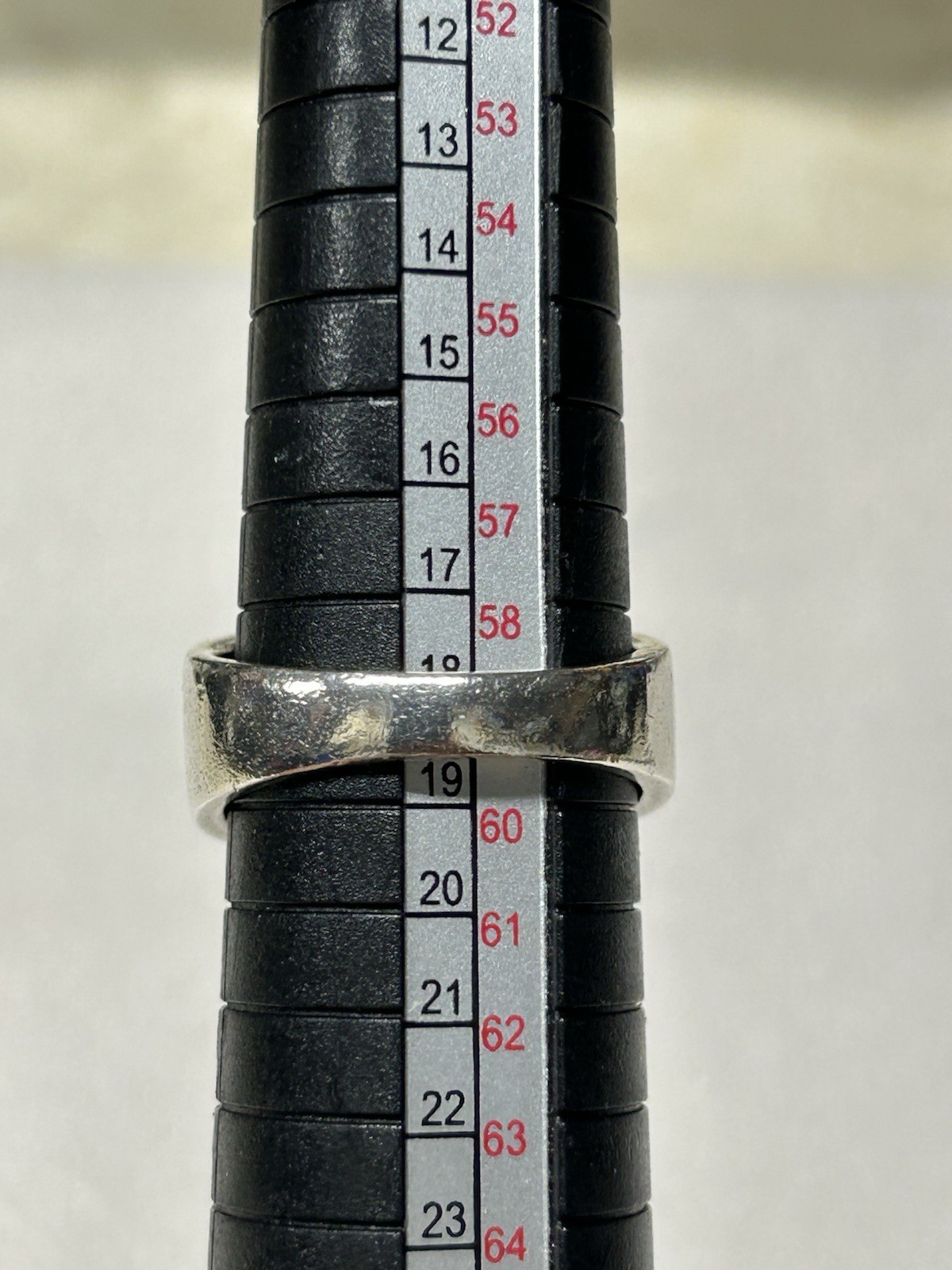 Designer Bangkok Ratnaraj Jewelers 925 Ring Band Size 9-9.5, 8.56g