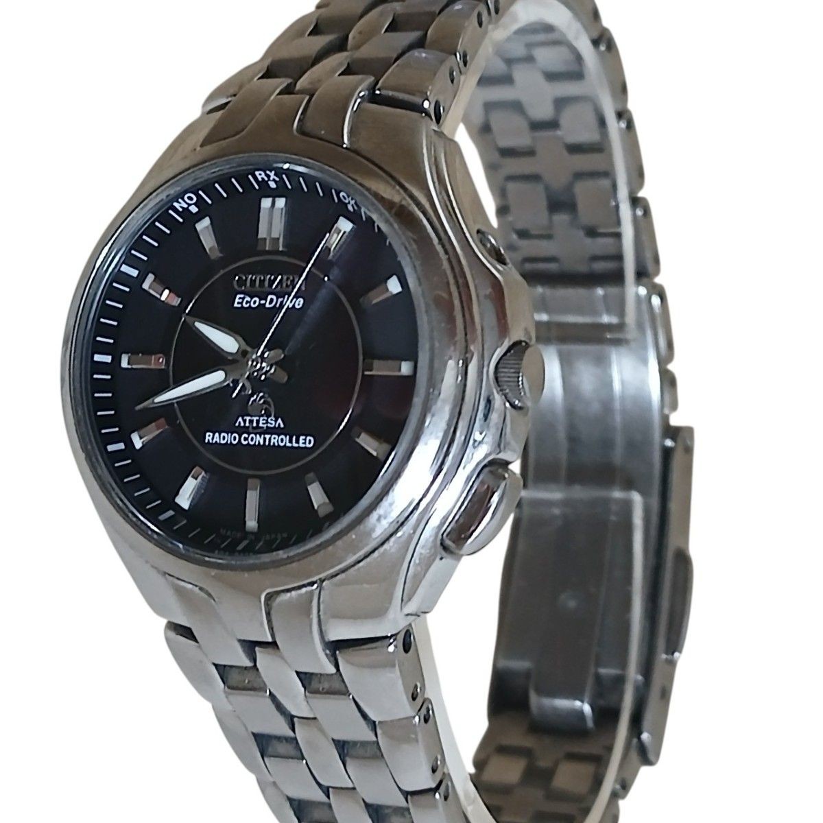 Citizen Attesa H330-T007635 Solar-Powered Titanium Black