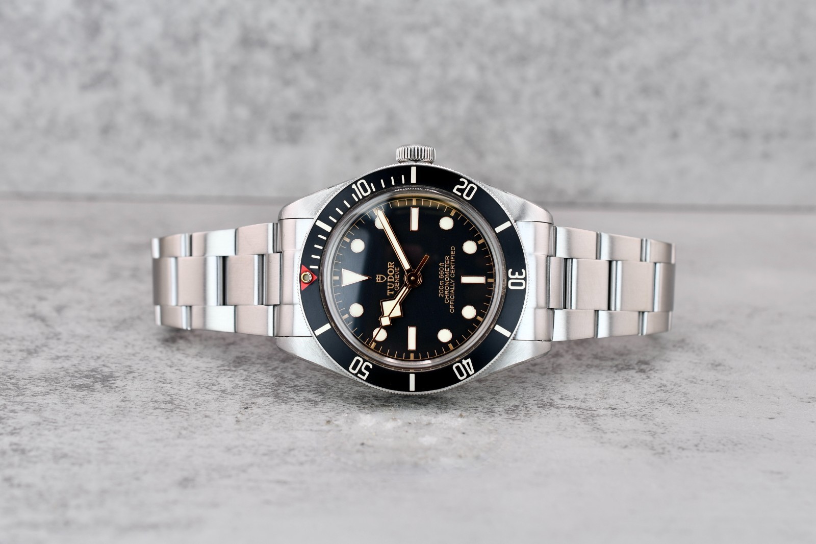 Brushed Silver Oyster Bracelet for Tudor Black Bay 58 Cases